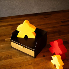 MeepleMounts Board Game Organiser Chest & Piece Caddy with Drawer