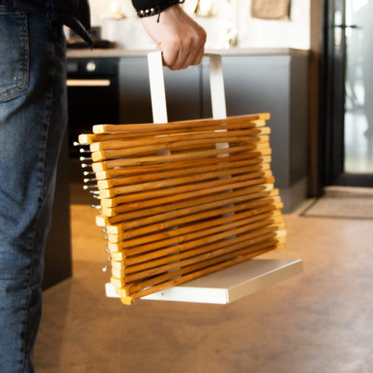 Okunaii™ Clothes Hanger & Coat Hanger Storage Caddy & Stacker Carrier