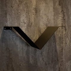 Okunaii™ Chapter Wall Mount Floating V-Shaped Book Shelf