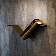 Okunaii™ Chapter Wall Mount Floating V-Shaped Book Shelf