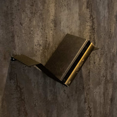 Okunaii™ Chapter Wall Mount Floating V-Shaped Book Shelf