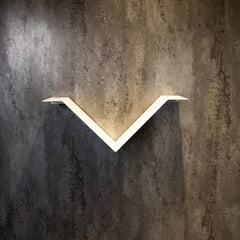 Okunaii™ Chapter Wall Mount Floating V-Shaped Book Shelf