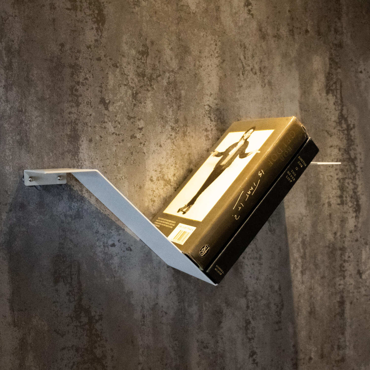 Okunaii™ Chapter Wall Mount Floating V-Shaped Book Shelf