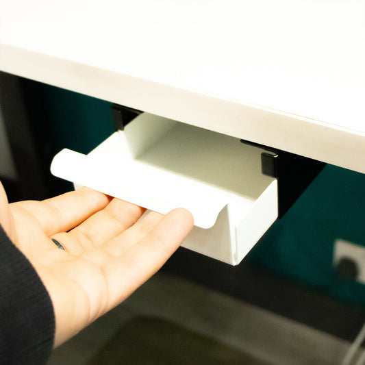 Okunaii™ Under-Desk Mount Secret Pull-Out Drawer - Keep Your Stuff Hidden!