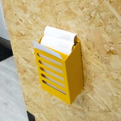 MegaMaxx UK™ Wall Mount A4 Paper & File Holder with Divider Slots