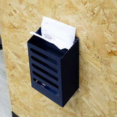 MegaMaxx UK™ Wall Mount A4 Paper & File Holder with Divider Slots