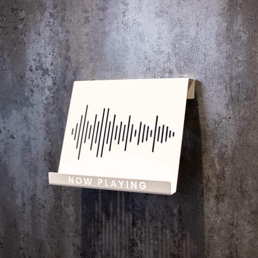 Okunaii™ Wall Mount "Now Playing" Vinyl Record Display Holder