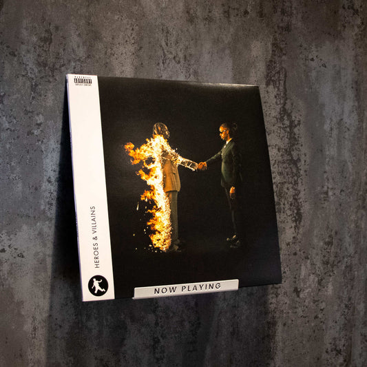 Okunaii™ Wall Mount "Now Playing" Vinyl Record Display Holder