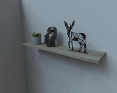 Okunaii™ Geometric Metal Stag Ornament