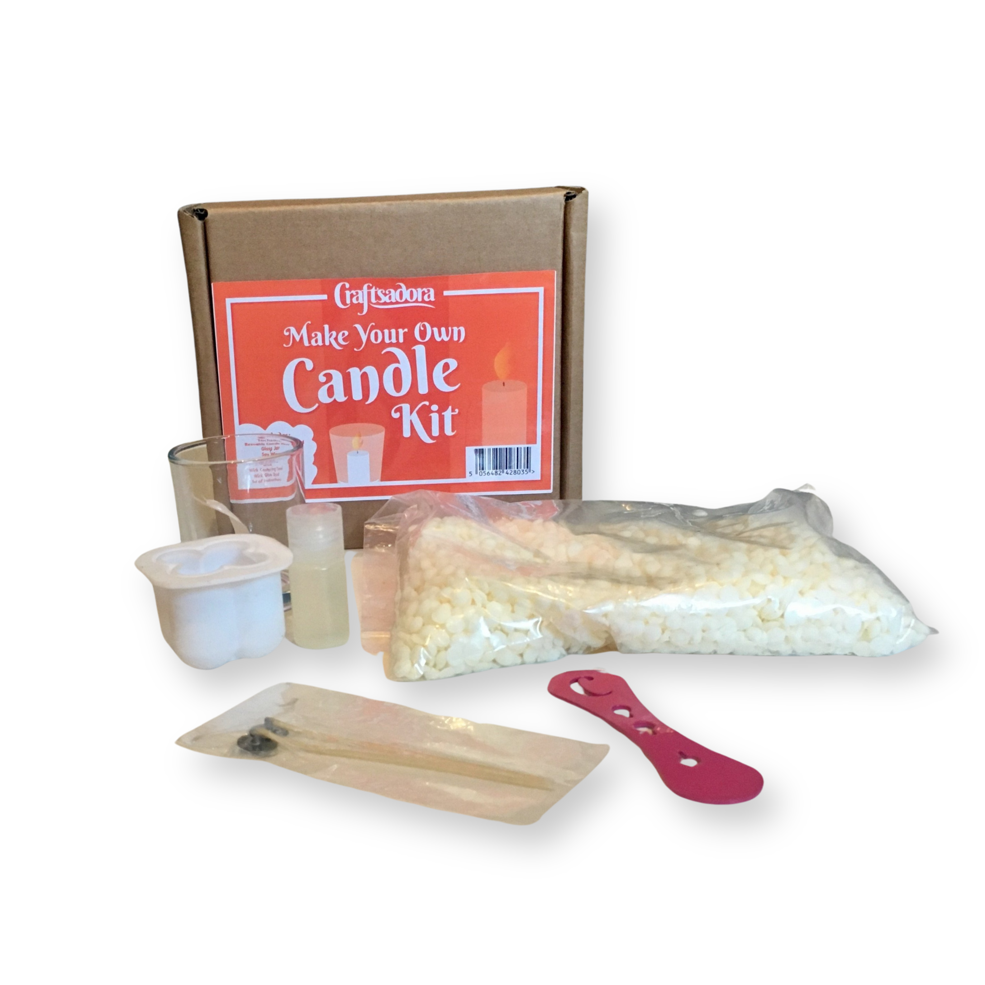 Craftsadora Make Your Own Candle Kit - Indoor Outdoors