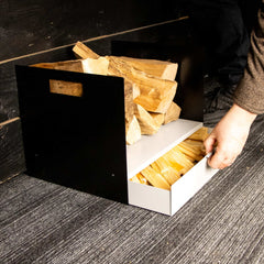 Volcann™ Firewood Log Basket (3 Sizes Available)