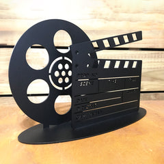 At The Movies Film Clapper Board & Film Reel Ornament