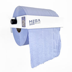 Tear Away Blue Roll Holder White Version From Front