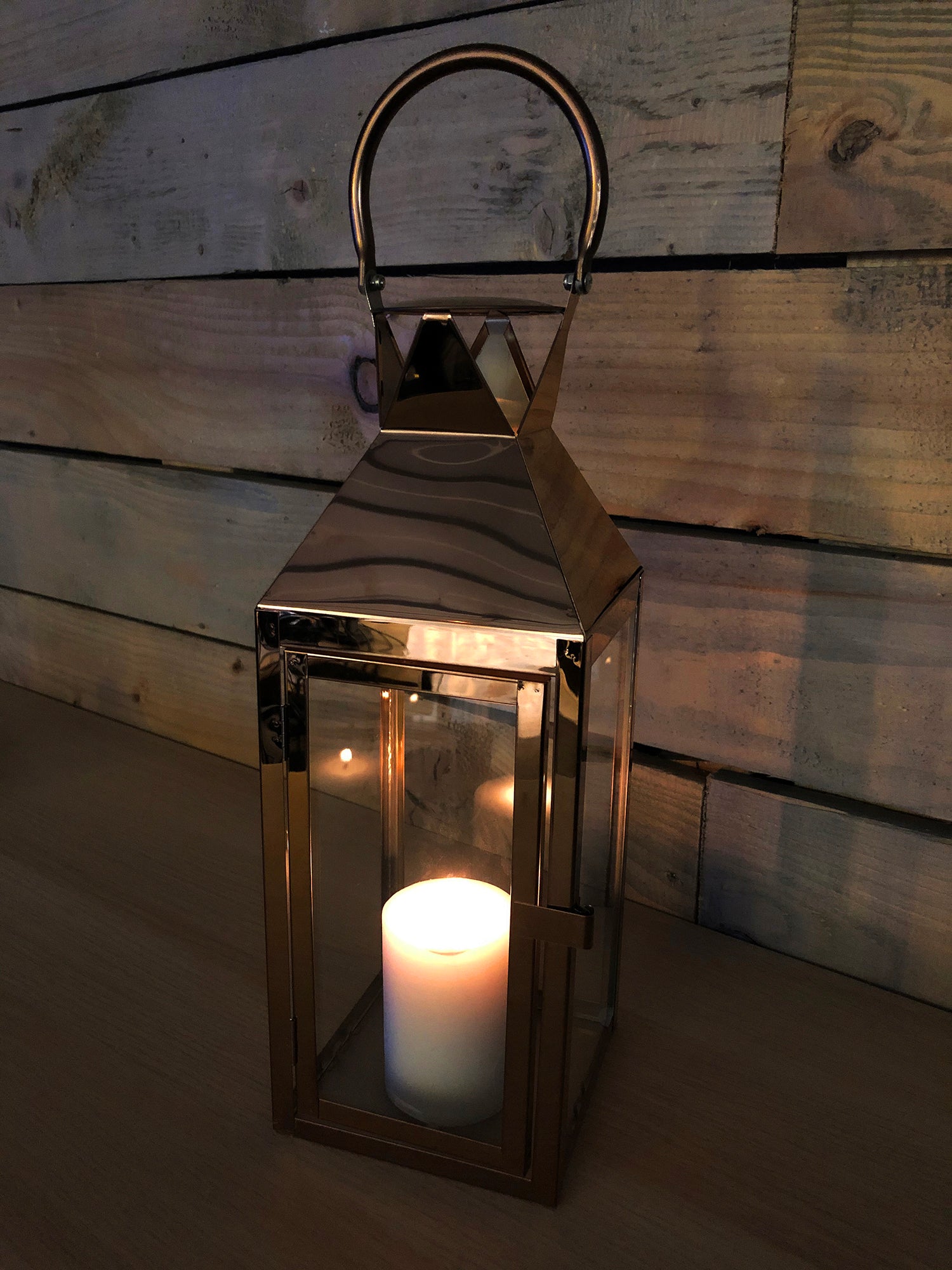 Large Lantern & Candle Holder