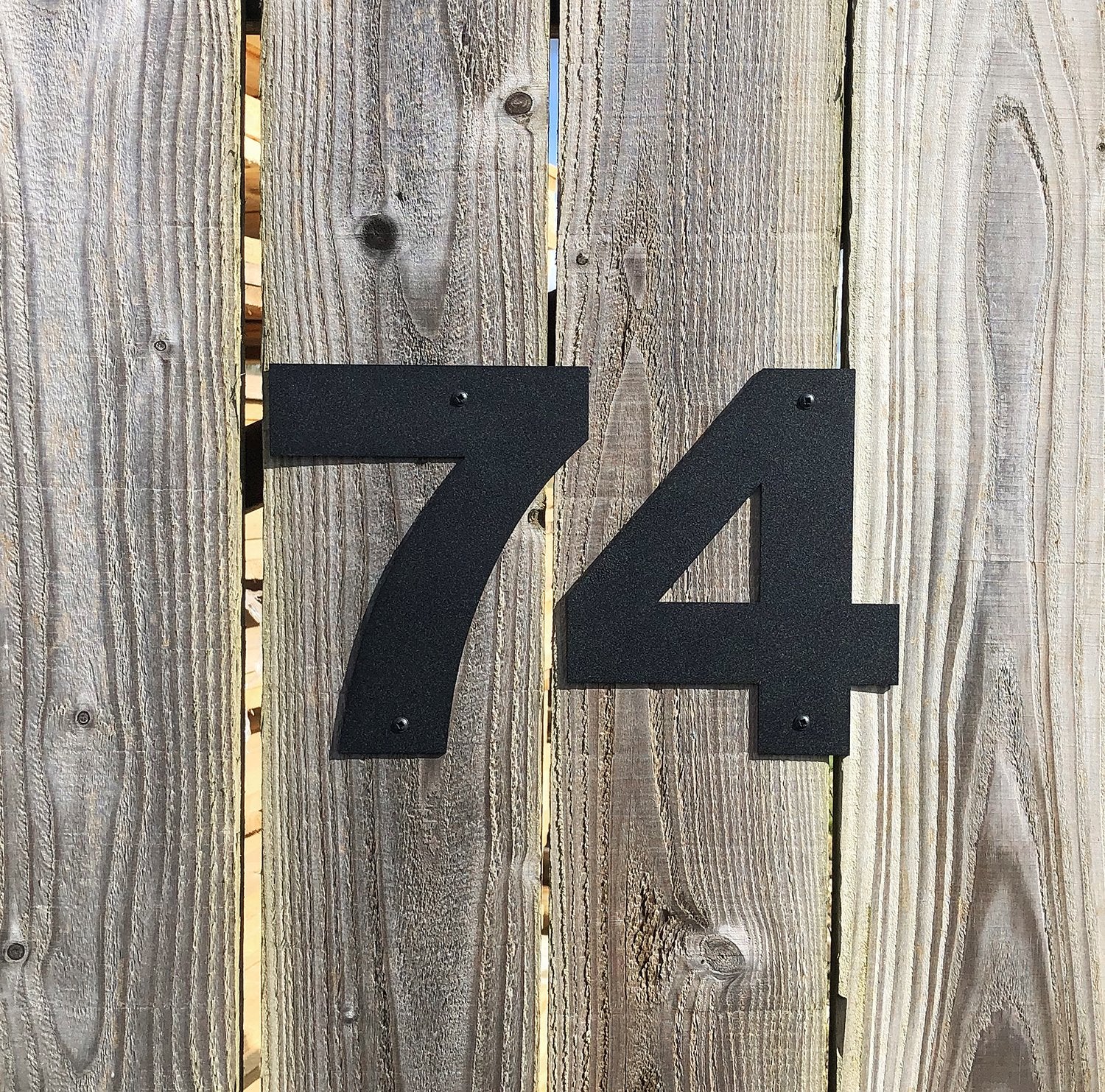 Wall Mounted Steel Wall Mount House Numbers