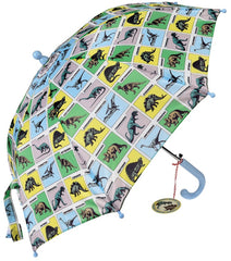 Kids Prehistoric Land Dinosaur Childrens Umbrella - Indoor Outdoors