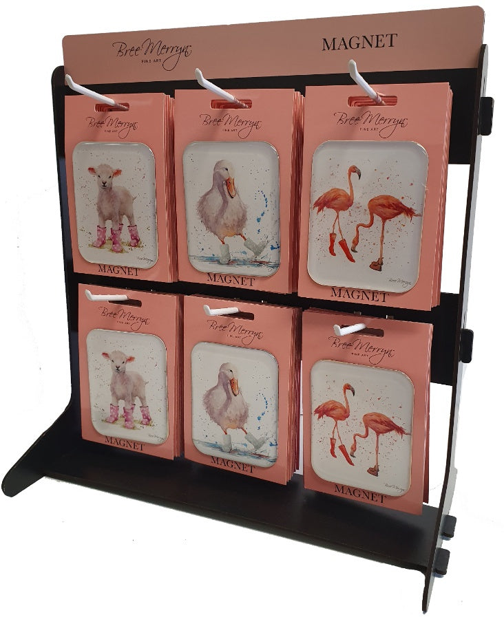 Bree Merryn "Cuties in Booties" Animal Fridge Magnets (3 Styles Available)