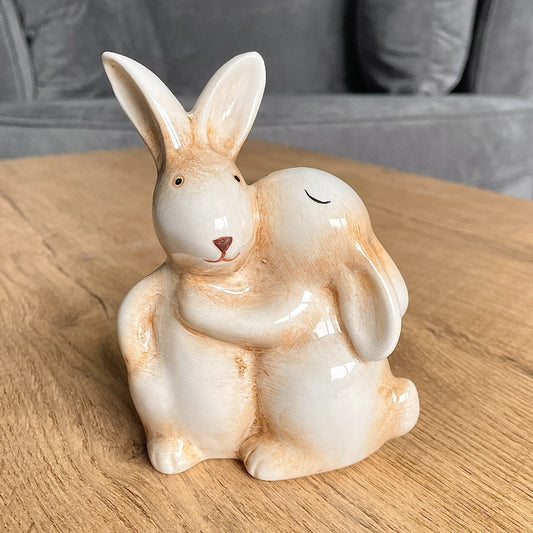 Bunny Rabbit Ornament - Love & Hugs