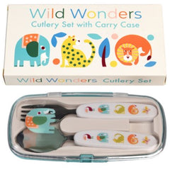 Wild Wonders Children Cutlery Set - Indoor Outdoors