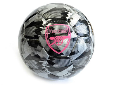 Arsenal Camo Ball Puma Black Silver Football - Indoor Outdoors