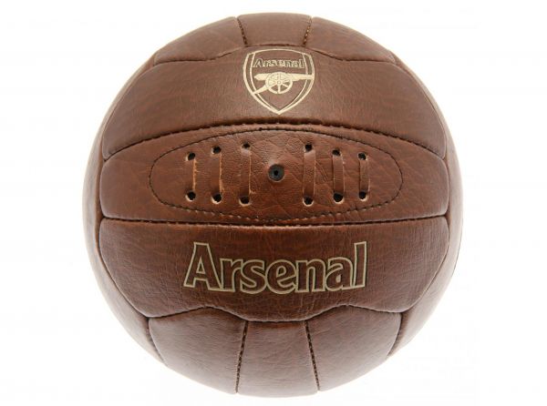 Arsenal FC Retro Faux Leather Football