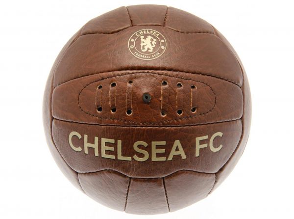 Chelsea FC Retro Faux Leather Football
