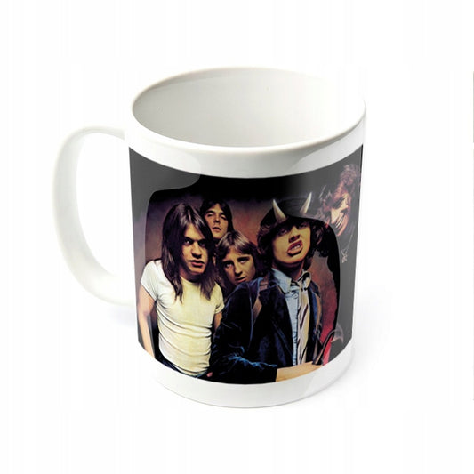 AC/DC Ceramic Mug - Highway to Hell Design