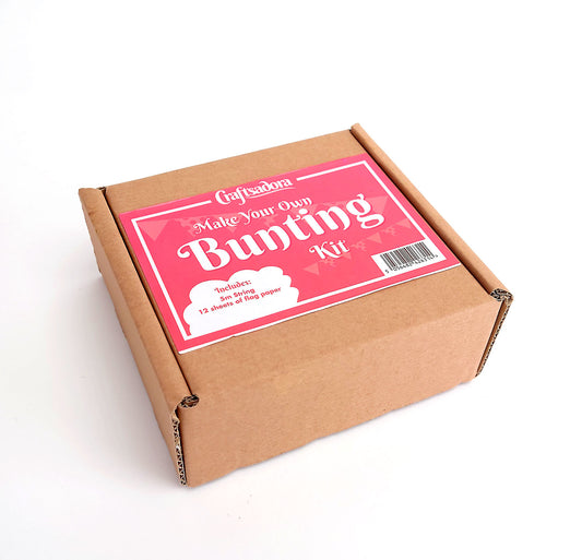 Craftsadora Make Your Own Bunting Kit