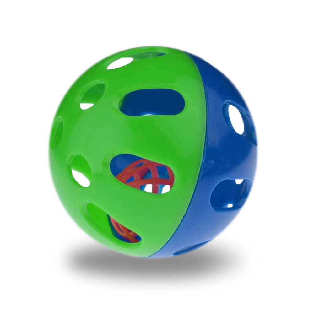 Cat Play Ball with Bell Enrichment Toy