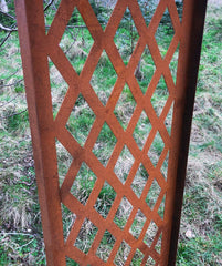 Bellamy Rustic Steel Garden Archway | Indoor Outdoors