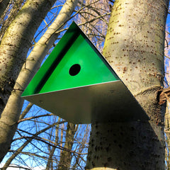 Bellamy Small Triangular Wildlife Bird Box - Indoor Outdoors