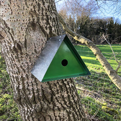 Bellamy Small Triangular Wildlife Bird Box - Indoor Outdoors