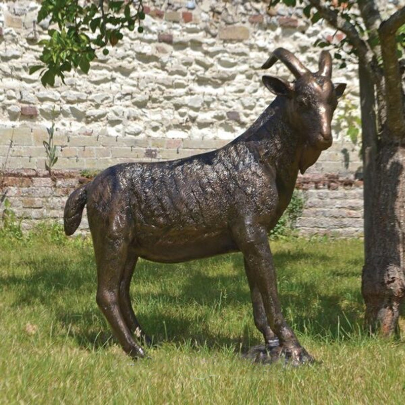 Billy Goat Statue from Fergus McArthur in Garden Area