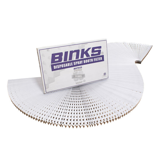 Binks Disposable Concertina Spray Booth Filter (9m)