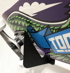 BlackSteel™ Dual Skateboard Wall Mounting Brackets | Indoor Outdoors