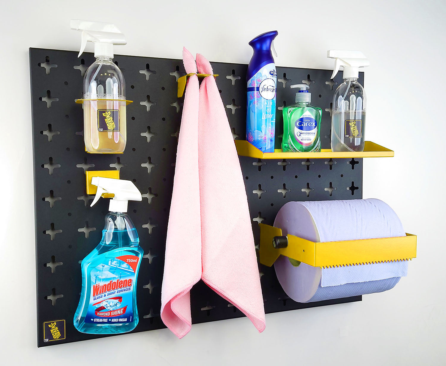 Nukeson Tool Wall Starter Kit - Cleaning Supplies - Indoor Outdoors