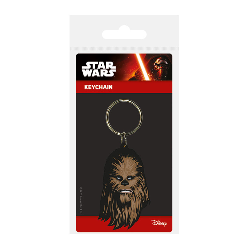 Star Wars Chewbacca Rubber Keyring