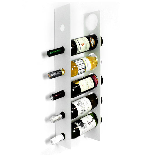 Closed Side Wall Mount Wine Rack (6 Bottle Capacity) | Indoor Outdoors