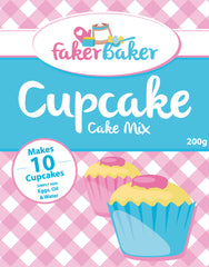 Faker Baker Cupcake Mix 200g