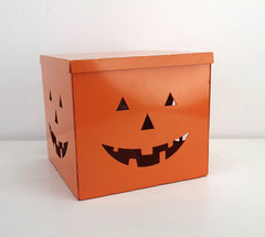 Halloween "Trick or Treat" Pumpkin Box