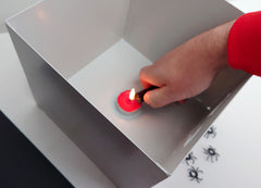 Candle Being Lit inside the Box