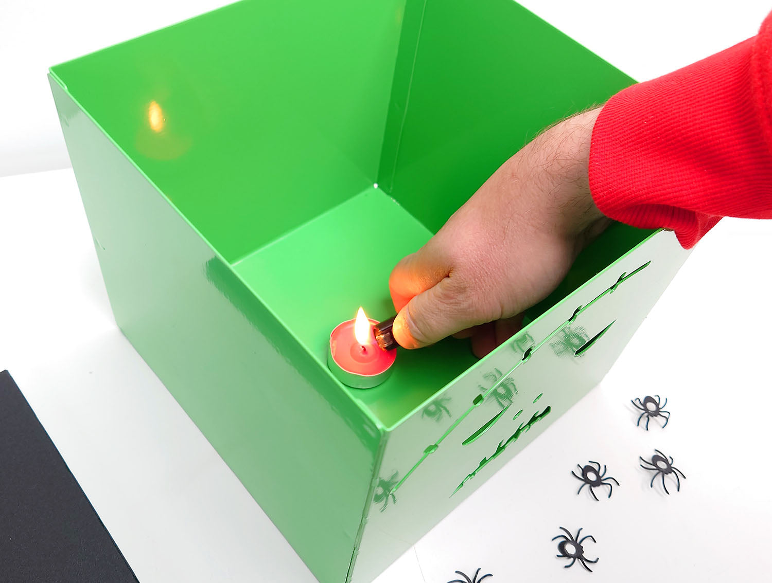 Halloween Box - Frankenstein Design - Candlebox or Storage Box