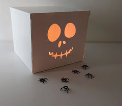 Halloween "Trick or Treat" Skeleton Box