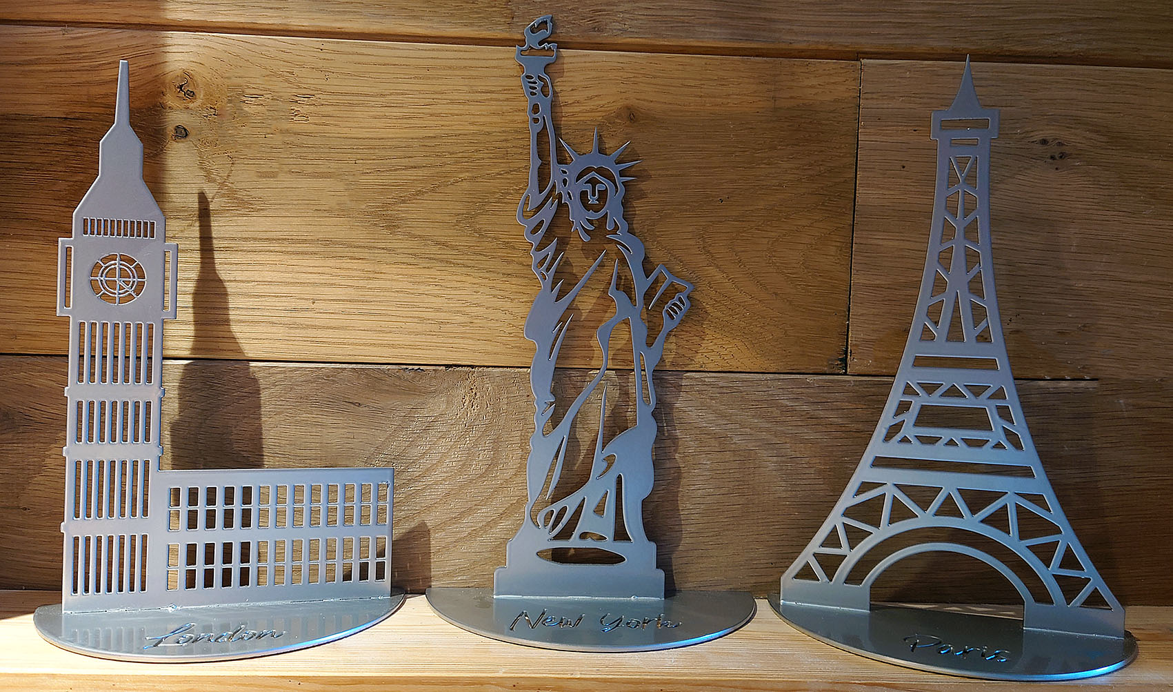 Iconic Cities World Ornament Collection (Paris, New York, London)