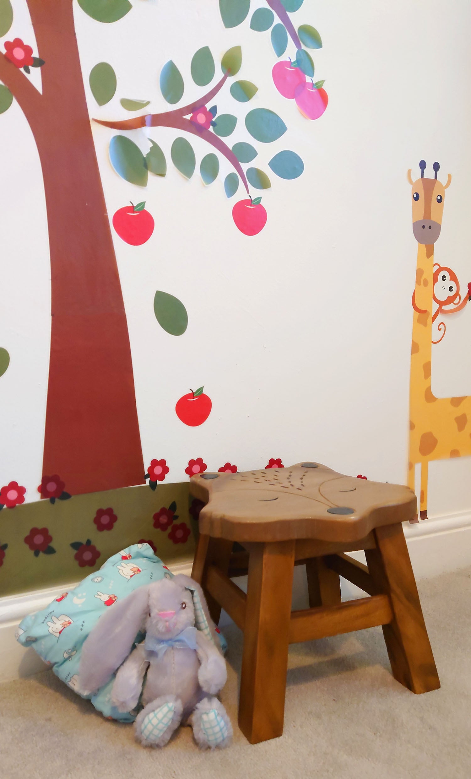 Footstool in Children's Nursery Setting