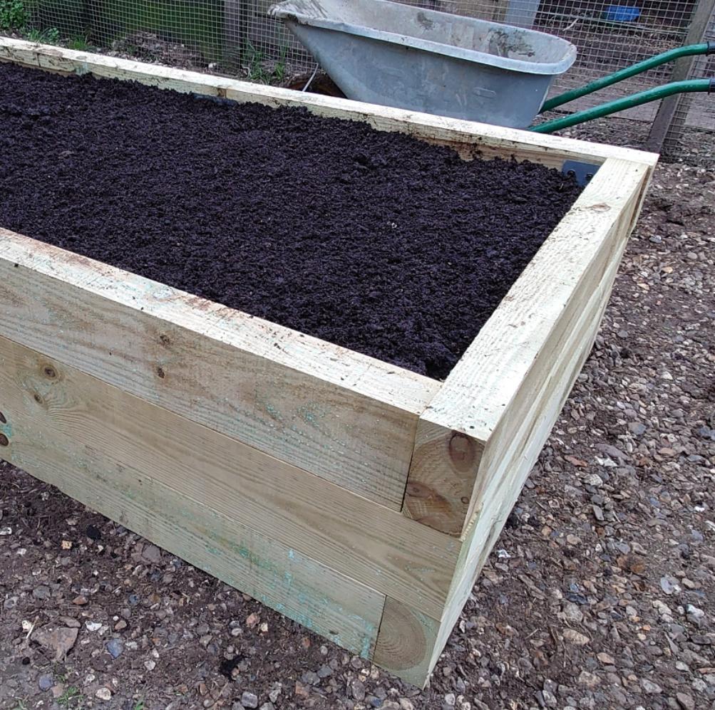 SleeperFit 3Tier Square Planter & Vegetable Patch Installation Kit