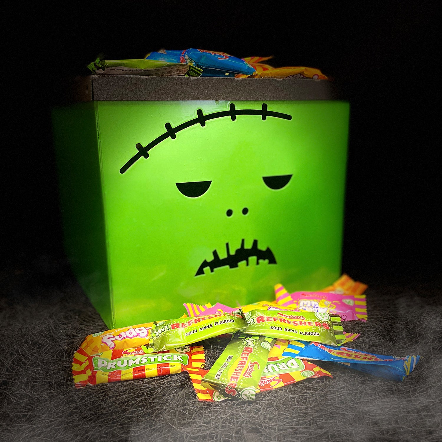 Halloween "Trick or Treat" Frankenstein Box