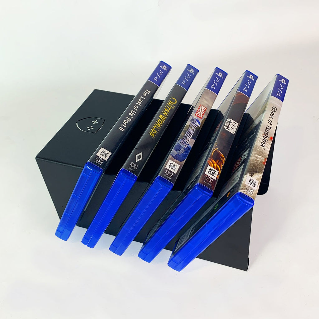 Games Storage Tower Rack | Wall Mount | PS4, Xbox One, BluRay