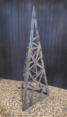 Giant Triangular Obelisk Sculpture Garden Feature | Indoor Outdoors