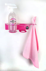 2-Slot White Cleaning Station in Pink